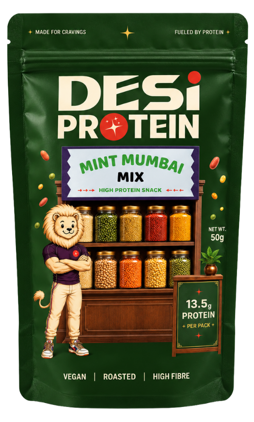 Mint Mumbai Mix 50g pack — 13.5g protein per pack
